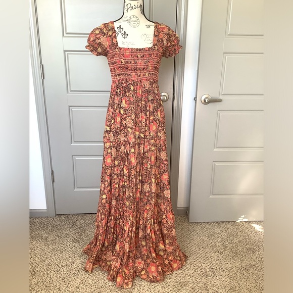 🌺 Beautiful Free People Floral Print Dress 🌺 - Picture 1 of 14